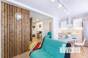1-к квартира, посуточно, 43м2, 1/1 этаж
