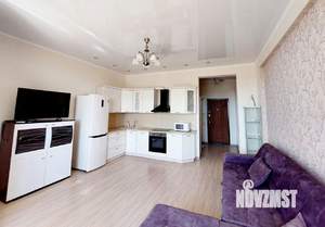 Студия квартира, на длительный срок, 40м2, 16/17 этаж