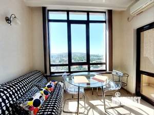 Студия квартира, на длительный срок, 40м2, 16/17 этаж