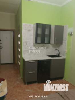 Студия квартира, на длительный срок, 16м2, 2/3 этаж