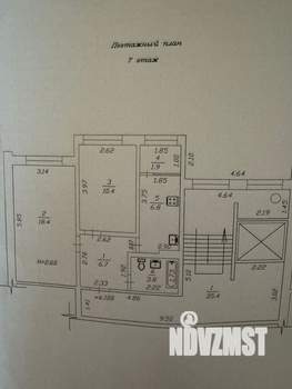 2-к квартира, вторичка, 46м2, 7/9 этаж