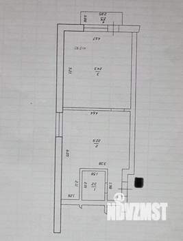 1-к квартира, вторичка, 51м2, 2/5 этаж