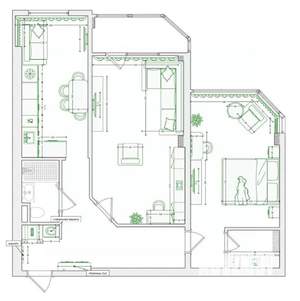 2-к квартира, вторичка, 74м2, 10/12 этаж