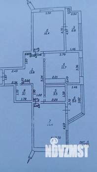 2-к квартира, вторичка, 77м2, 8/9 этаж