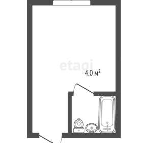 Студия квартира, вторичка, 17м2, 1/7 этаж