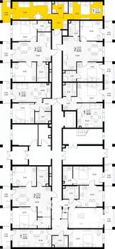 1-к квартира, вторичка, 43м2, 1/8 этаж