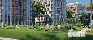 1-к квартира, строящийся дом, 45м2, 5/8 этаж