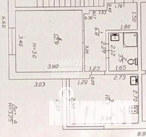 1-к квартира, вторичка, 34м2, 5/6 этаж