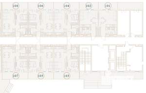 2-к квартира, вторичка, 53м2, 1/9 этаж