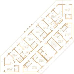 1-к квартира, вторичка, 30м2, 7/9 этаж
