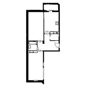 2-к квартира, вторичка, 68м2, 2/13 этаж