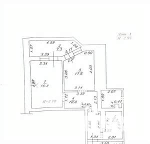1-к квартира, вторичка, 50м2, 2/9 этаж