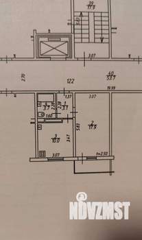 1-к квартира, вторичка, 37м2, 9/9 этаж