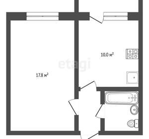 1-к квартира, вторичка, 36м2, 2/16 этаж