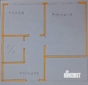 1-к квартира, вторичка, 38м2, 12/18 этаж
