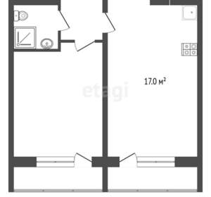 2-к квартира, вторичка, 55м2, 19/20 этаж