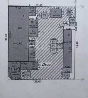 3-к квартира, вторичка, 47м2, 1/1 этаж