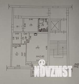 1-к квартира, вторичка, 46м2, 3/9 этаж