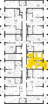 1-к квартира, вторичка, 38м2, 2/8 этаж