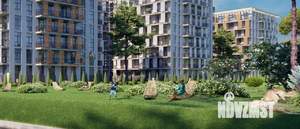 1-к квартира, строящийся дом, 43м2, 7/8 этаж