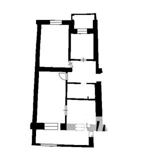 3-к квартира, вторичка, 79м2, 1/5 этаж