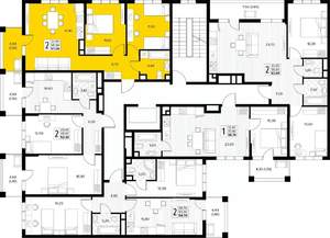 2-к квартира, вторичка, 57м2, 2/8 этаж