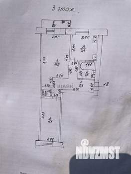 2-к квартира, вторичка, 47м2, 3/4 этаж