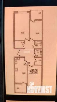 3-к квартира, вторичка, 90м2, 7/16 этаж