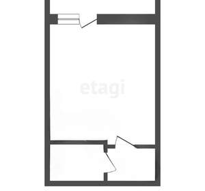 Студия квартира, вторичка, 26м2, 2/20 этаж