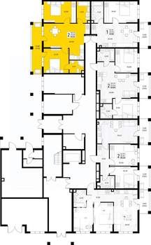 2-к квартира, вторичка, 63м2, 1/8 этаж