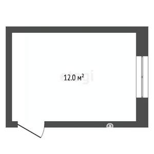 Студия квартира, вторичка, 12м2, 2/4 этаж