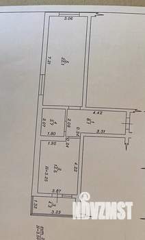 1-к квартира, вторичка, 49м2, 19/19 этаж