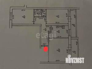 3-к квартира, вторичка, 90м2, 4/6 этаж