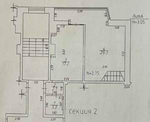 2-к квартира, вторичка, 91м2, 9/9 этаж