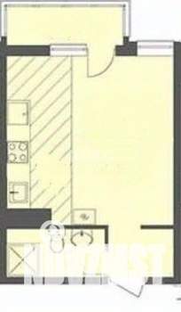 Студия квартира, вторичка, 30м2, 19/20 этаж