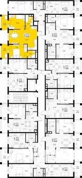 2-к квартира, вторичка, 56м2, 5/8 этаж