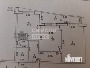 2-к квартира, вторичка, 58м2, 1/16 этаж