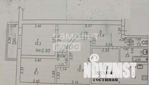 3-к квартира, вторичка, 62м2, 3/5 этаж