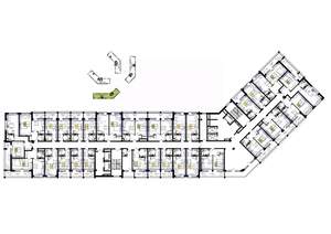 1-к квартира, вторичка, 23м2, 7/9 этаж