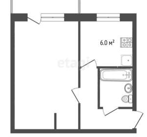 1-к квартира, вторичка, 31м2, 2/5 этаж