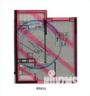1-к квартира, вторичка, 36м2, 7/13 этаж
