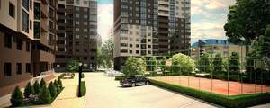 1-к квартира, вторичка, 46м2, 12/17 этаж