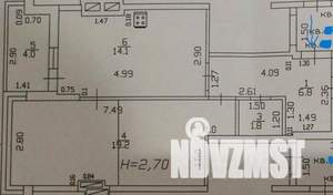 2-к квартира, вторичка, 50м2, 5/18 этаж