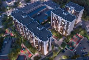 1-к квартира, вторичка, 43м2, 10/12 этаж