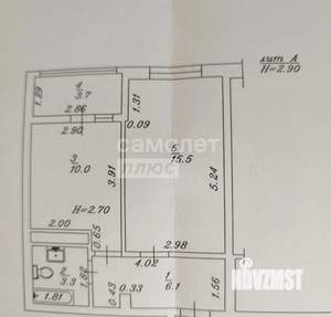 1-к квартира, вторичка, 38м2, 7/13 этаж