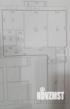 3-к квартира, вторичка, 60м2, 3/5 этаж