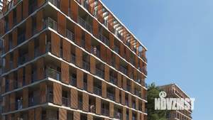1-к квартира, строящийся дом, 43м2, 7/8 этаж