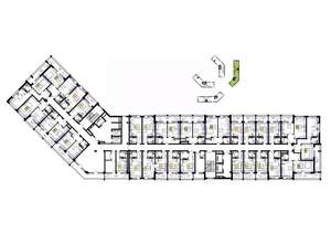 1-к квартира, вторичка, 25м2, 3/9 этаж