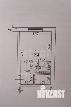 Студия квартира, вторичка, 20м2, 1/16 этаж