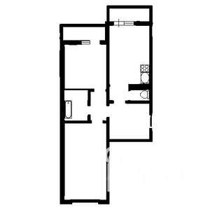 2-к квартира, вторичка, 65м2, 7/16 этаж